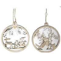 Santa Sleigh Ornaments