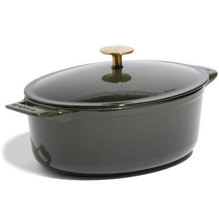 Made In Enameled Cast Iron Oval Oven 7.5-qt.