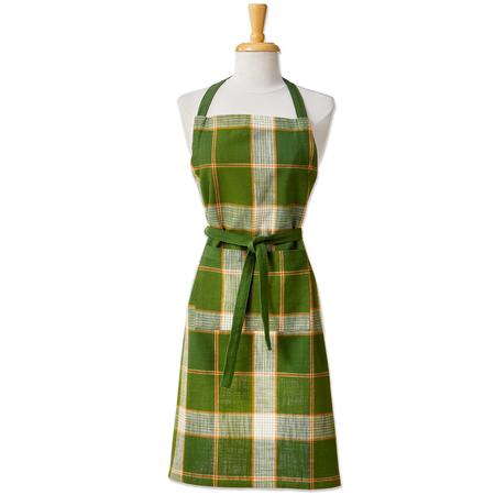 Green Plaid Apron