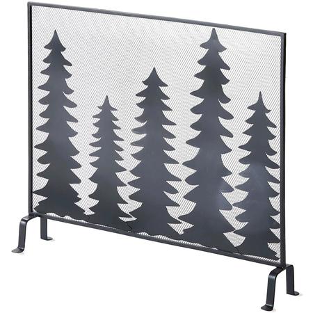 Through The Woods Fireplace Screen