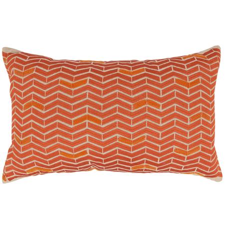Chevron Down Lumbar Pillow