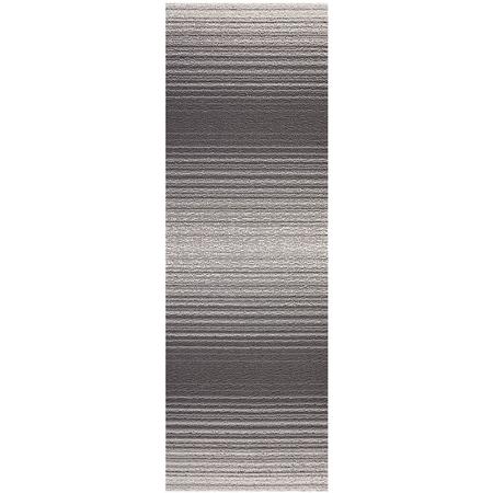 Shag Mat Runner 2' x 6' Fade Stripe Oak