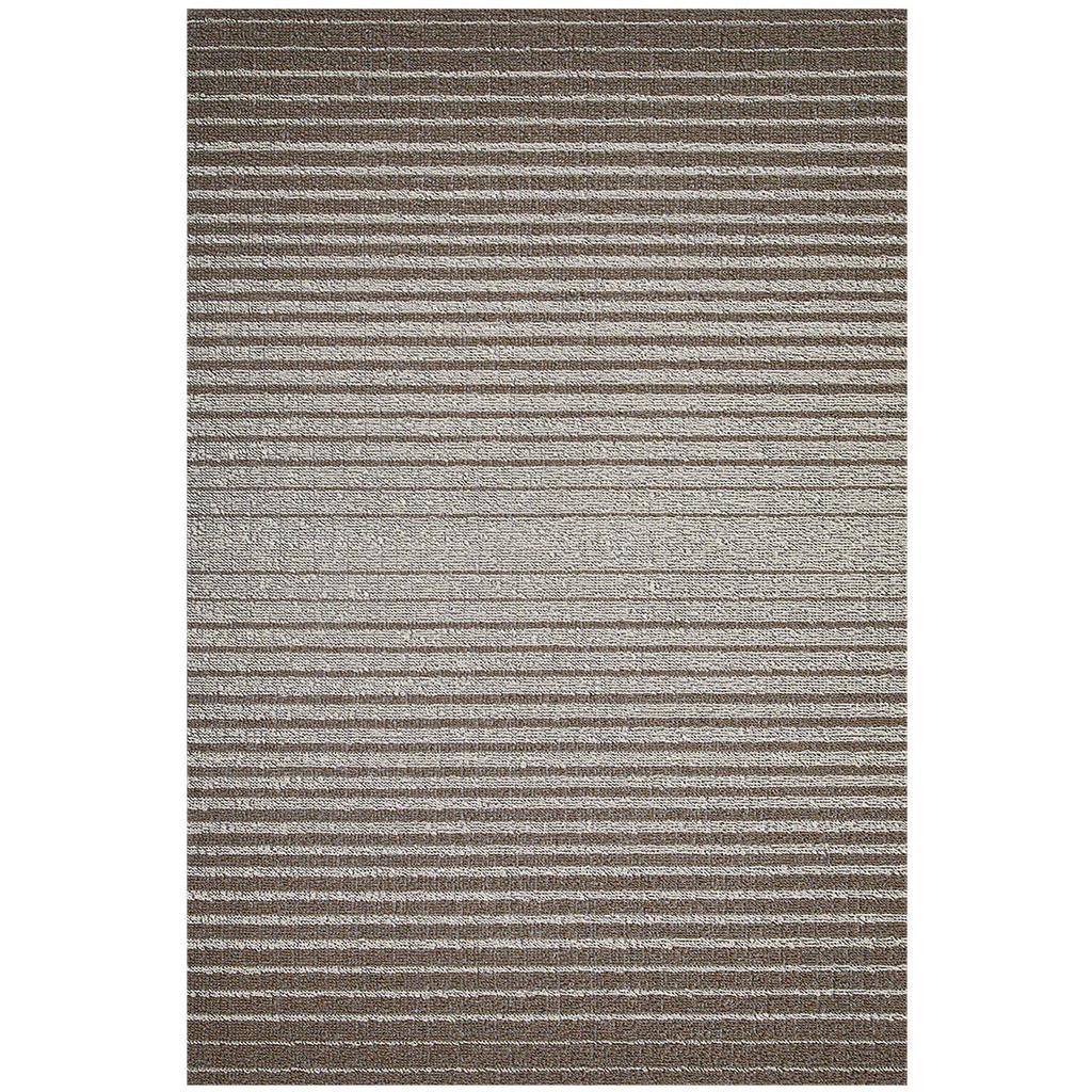 Shag Mat 2 ' X 3 ' Fade Stripe Stone