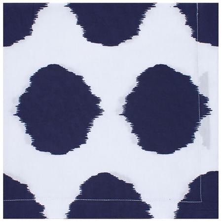 Navy Dot Ikat Napkin
