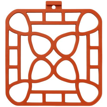 Interlocking Trivet Orange