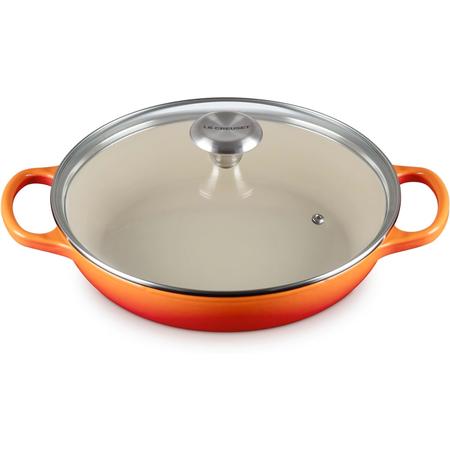 Le Creuset 2.25-qt. Braiser Flame