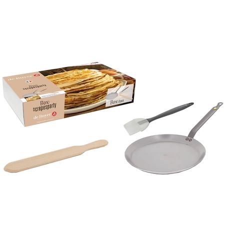 De Buyer Mineral B Crepe Kit