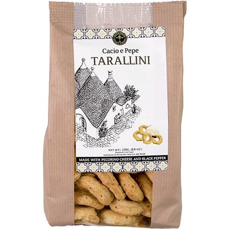 Farinella Cacio e Pepe Taralli