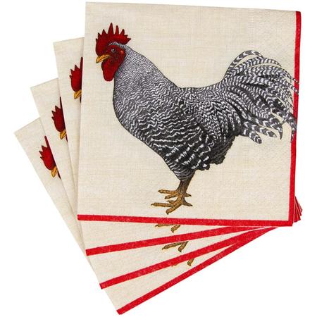Paper Lunch Napkins Le Coq