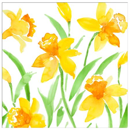 Paper Lunch Napkins Spring Herald