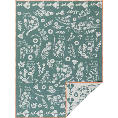 Double-Cloth Kitchen Towel Catbloom