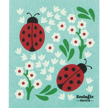 Swedish Dishcloth Ladybugs