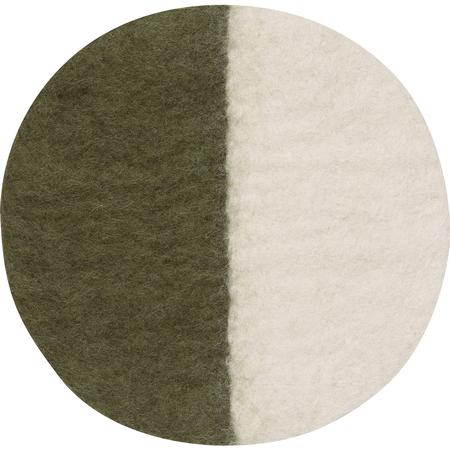 Olive Wool Trivet