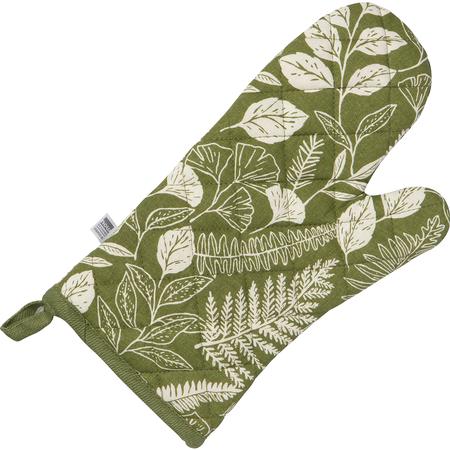 Fern & Frond Oven Mitt