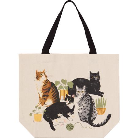 Cat Collective Tote Bag