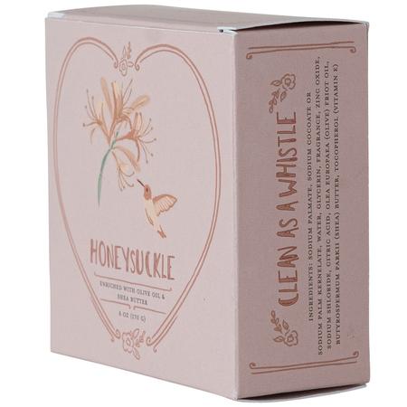 Heart Soap Honeysuckle