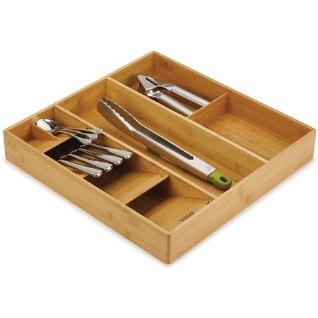 DrawerStore Bamboo Flatware & Gadget Organizer