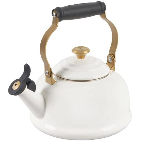 Le Creuset Classic Kettle White/Gold