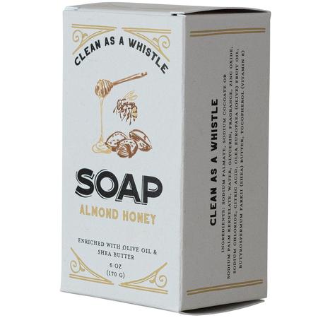 Clean As A Whistle Soap Almond Honey
