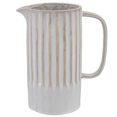 Ribbed Pitcher