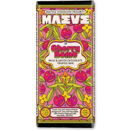 Seattle Chocolate Maeve Cherry Bomb Truffle Bar