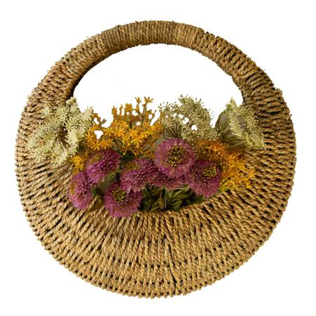 Woven Vine Wall Basket