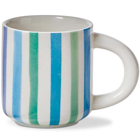 Watercolor Stripe Espresso Cup