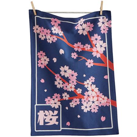 Cherry Blossom Kitchen Towel