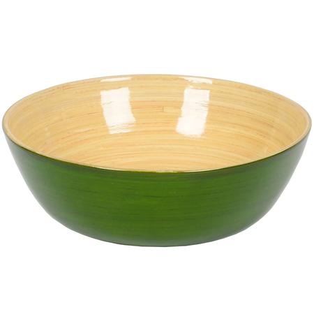 Bamboo Individual Bowl Grass Green