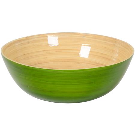 Bamboo Serving Bowl Grass Green