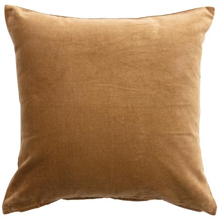 Cotton Velvet Pillow Amber