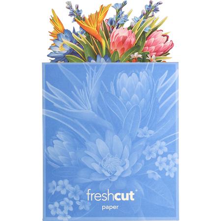 Mini Pop-Up Greeting Card Tropical Paradise