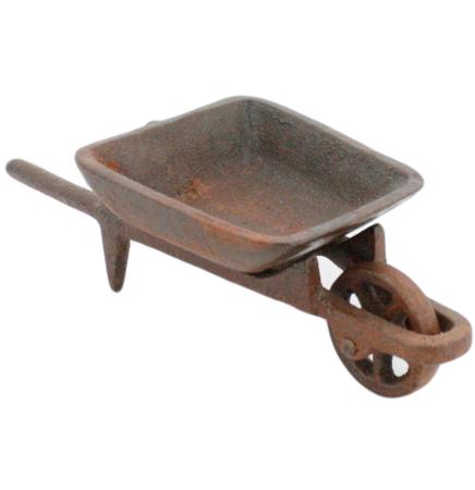 Cast-Iron Wheelbarrow
