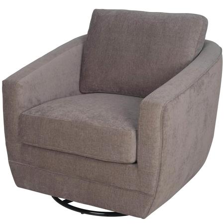 Baltimo Swivel Glider Pecan Brown