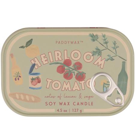 Paddywax Bistro Tin Candle Heirloom Tomato