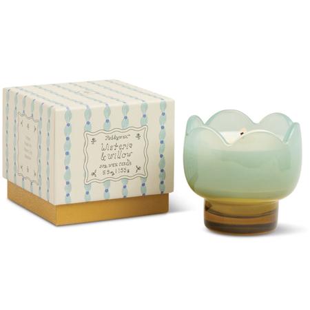 Paddywax Glass Tulip Candle Wisteria & Willow