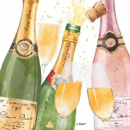 Paper Beverage Napkins C’est L’heure