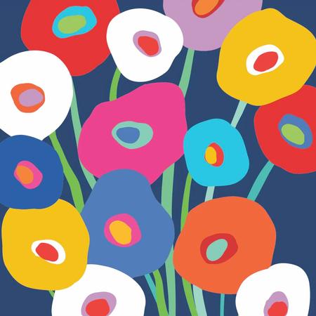 Paper Lunch Napkins Super Bloom