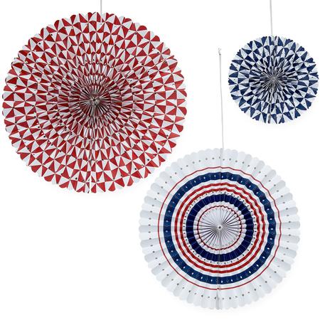 Paper Fan Decor Set/3