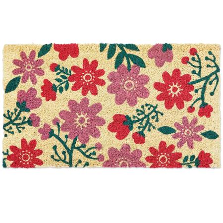 Happy Flowers Doormat