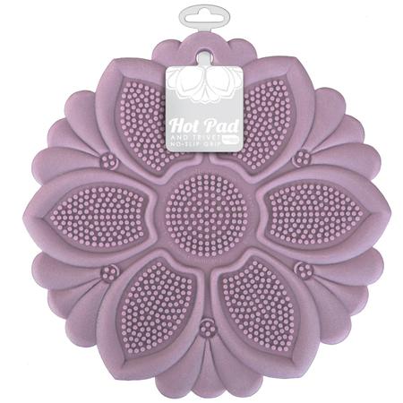 Silicone Trivet/Potholder Lavender