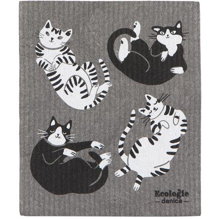 Swedish Dishcloth Meow & Forever