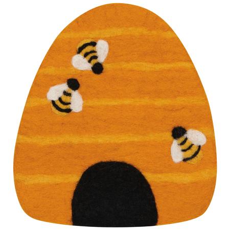 Bumblebee Felt Trivet