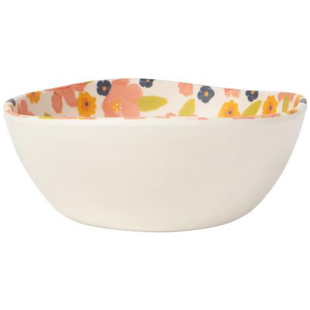 Full Bloom Melamine Soup/Cereal Bowl