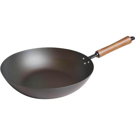 Joyce Chen Pre-Seasoned Carbon Steel Wok 12