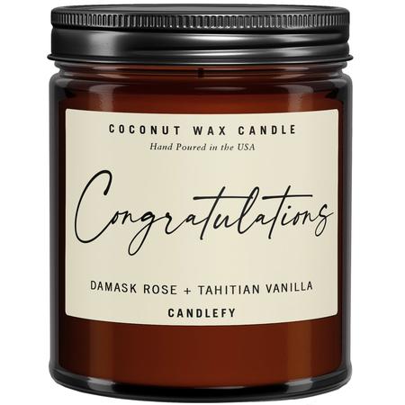 Congratulations Jar Candle