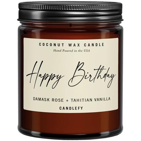 Happy Birthday Jar Candle