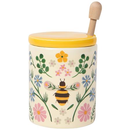 Bee Garden Honey Pot