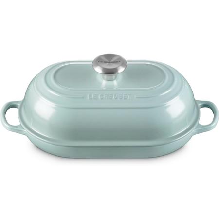 Le Creuset Cast-Iron Oval Bread Oven Sea Salt