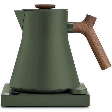 Fellow Corvo Electric Kettle Woodland Green/Walnut